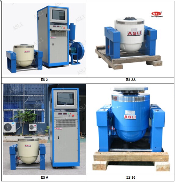 Choque aleatorio del SENO electrodinámico del sistema de la coctelera de la vibración del IEC ISO ASTM Choque aleatorio del SENO electrodinámico del sistema de la coctelera de la vibración del IEC ISO ASTM