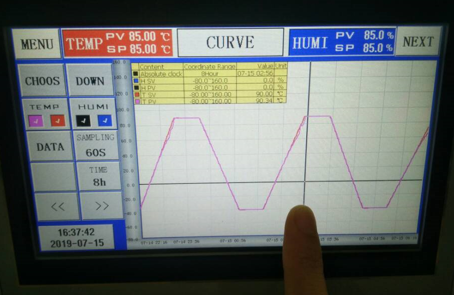 Máquina de prueba de velocidad de cambio rápido de humedad y temperatura de control programable Máquina de prueba de velocidad de cambio rápido de humedad y temperatura de control programable