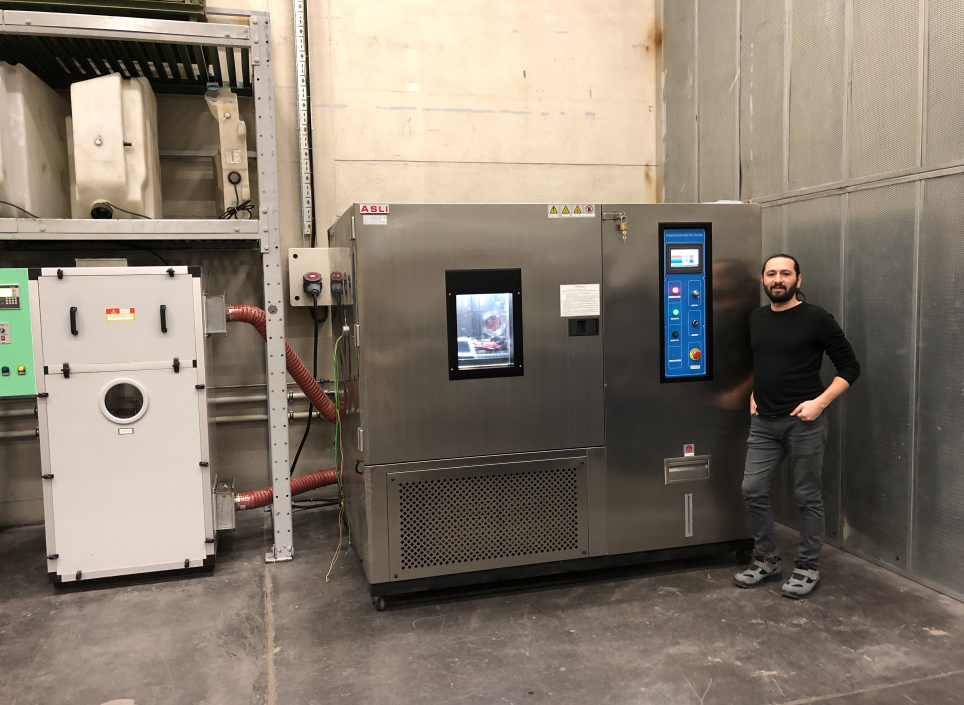 C&aacute;mara de temperatura y humedad de tipo baja humedad instalada con &eacute;xito para Mercedes-Benz